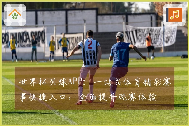 世界杯买球APP：一站式体育精彩赛事快捷入口，全面提升观赛体验